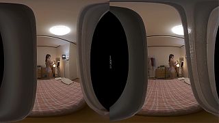 Jap lustful whore VR stimulant sex clip