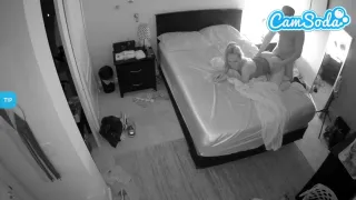 Horny couple hidden cam porn video